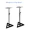 Pyle Height Adjustable Monitor Speaker Stands, Heavy-Duty, Telescoping, PR PSTND35.5 - alternate 3